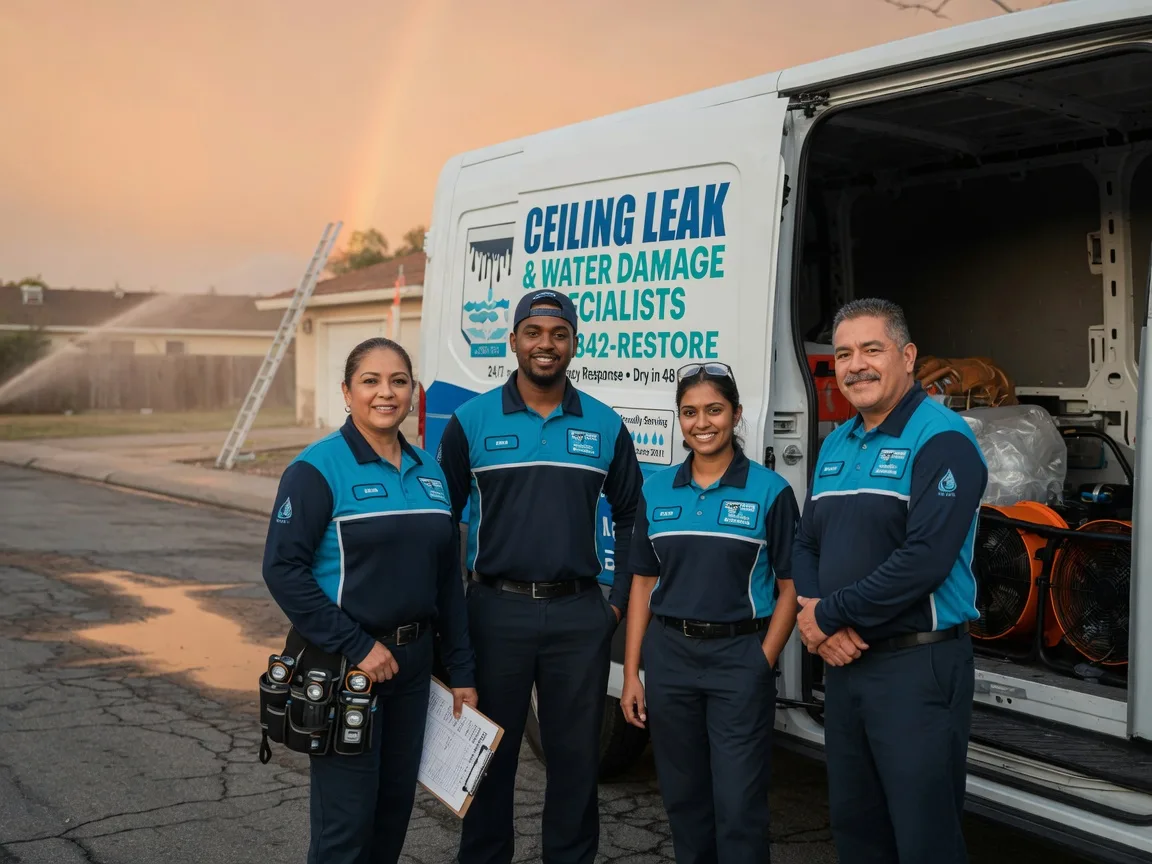 Ceiling Leak Cleanup company in Forestville, PA